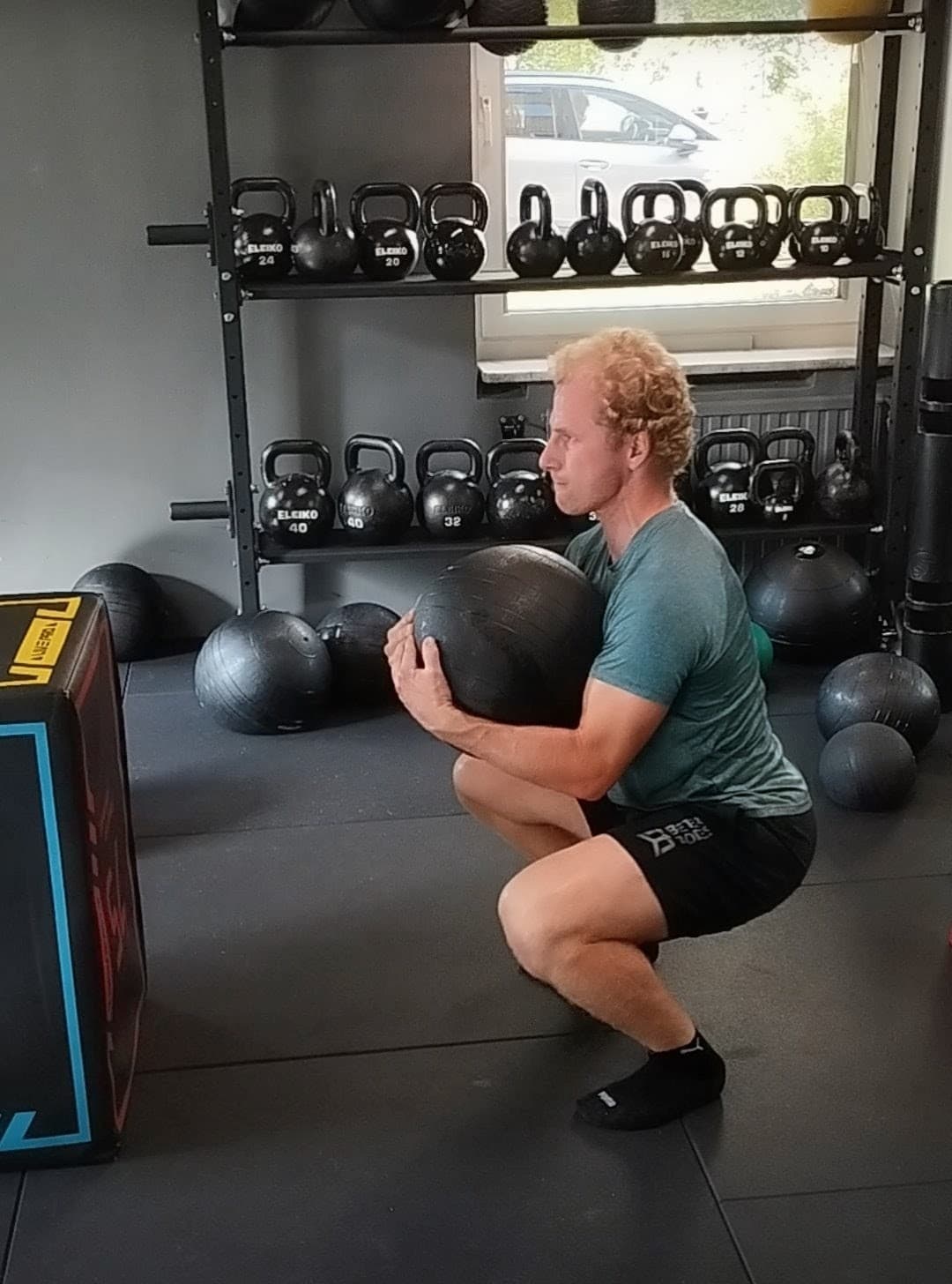 Funktionell träning med medicinboll